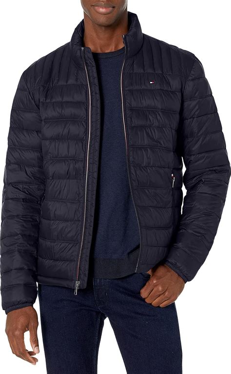 chamarra tommy hilfiger hombre negra|tommy hilfiger official online store.